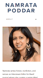 Mobile Screenshot of namratapoddar.com